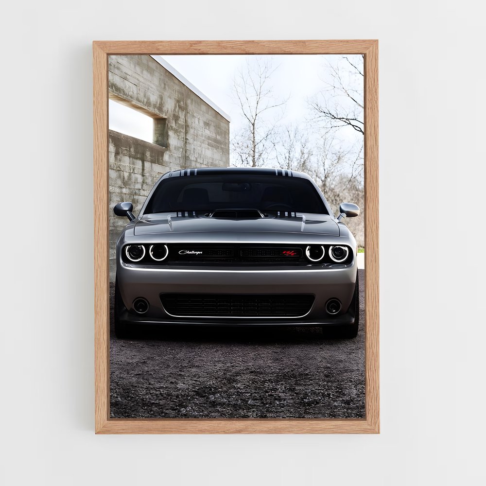 Poster Dodge Challenger Urban Dream (vue 4)